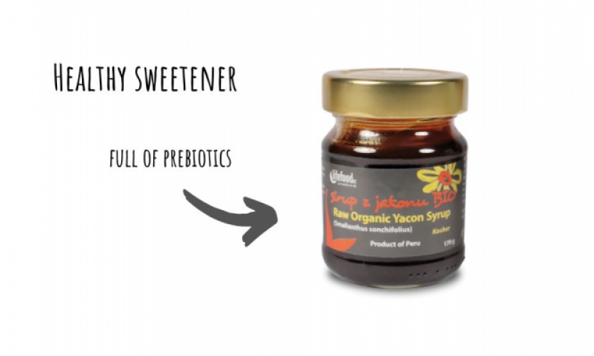 Looking for a healthy sweetener? Yacón with probiotics is the answer.
