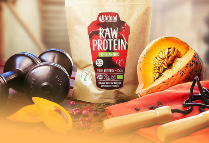 New: Raw protein superfood powders