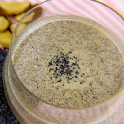 Poppy seed smoothie