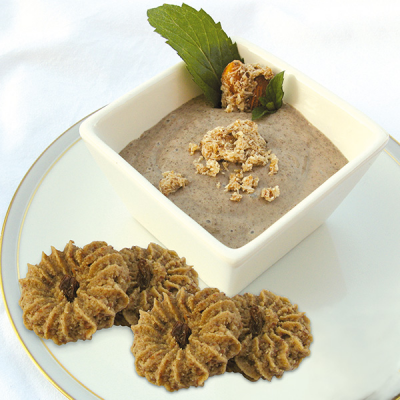 Chia Pudding with Baobab and Mint