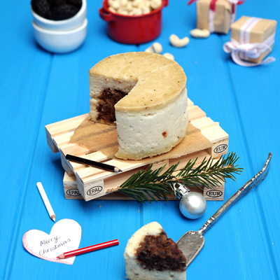Fermented Cheese With Olive Heart