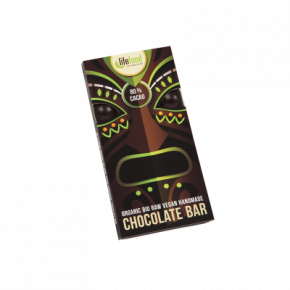 Raw Organic 80 % Cacao Chocolate 70g