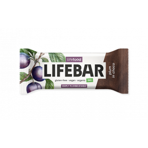 Raw Organic LIFEBAR InChoco Plum