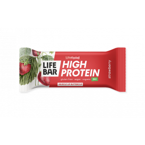 Organic LIFEBAR Protein Strawberry