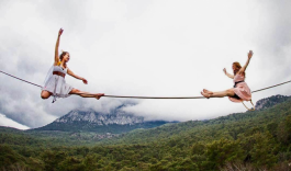 Is slackline a therapy for life? Yes, says Tereza Panochová